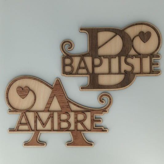 Prénom Déco Bois