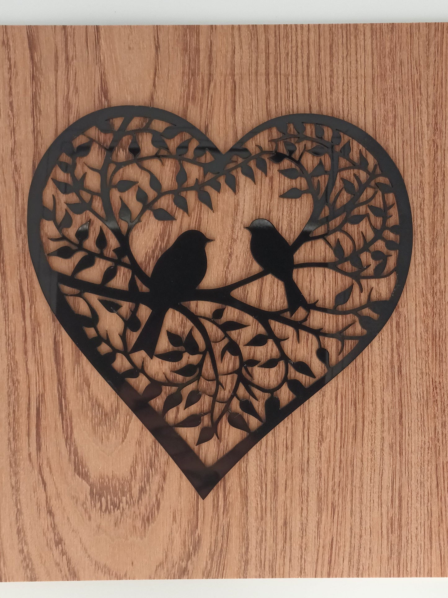 Décoration Oiseaux coeur