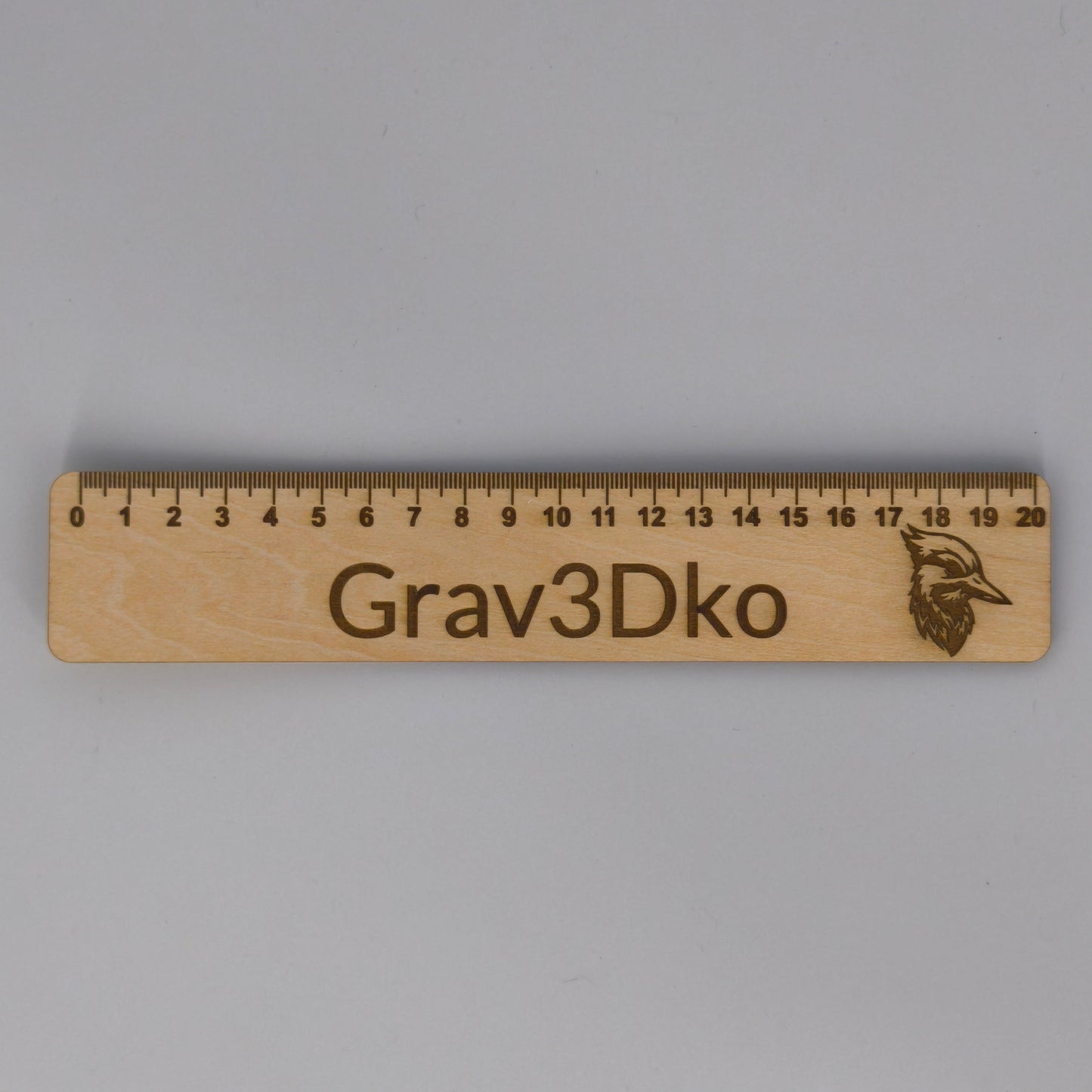 Règle Personnalisée en Bois