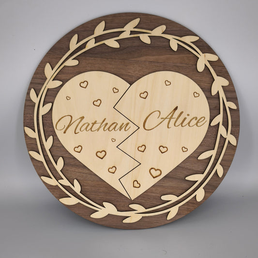 Déco Cœur Prénoms