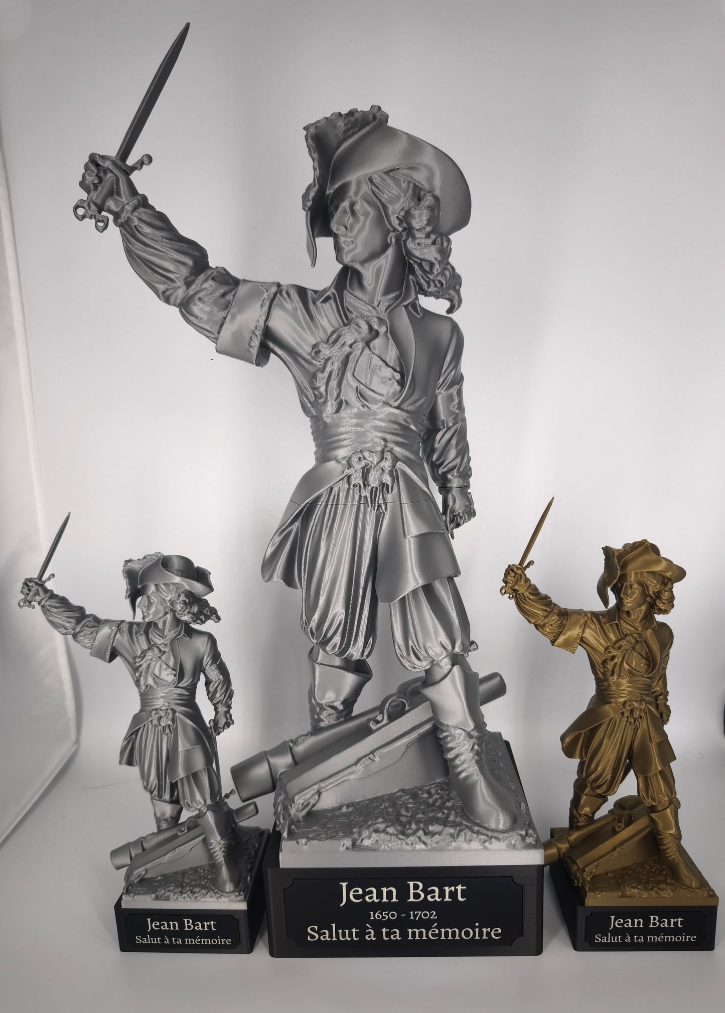 Statue de Jean Bart - 25cm