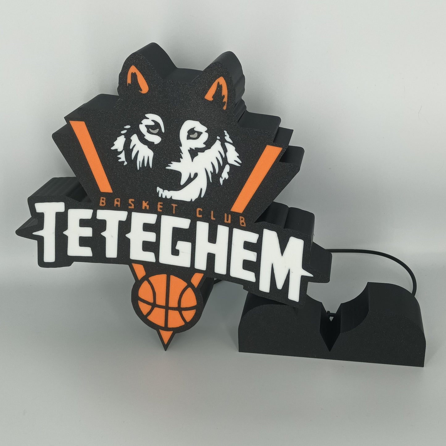 Lampe de chevet d'un club de Basketball