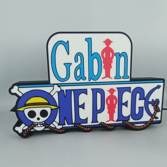 Lampe personnalisée One Piece