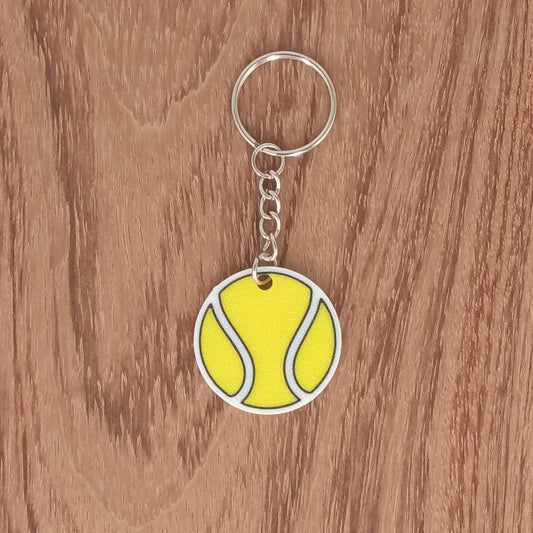 Porte-clé balle de Tennis