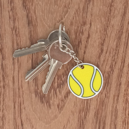 Porte-clé balle de Tennis