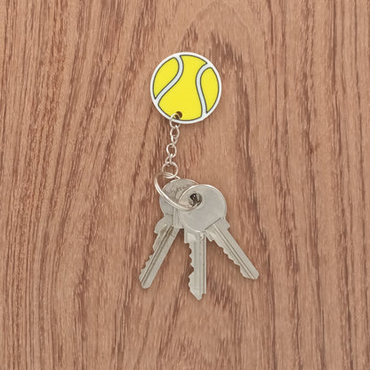 Porte-clé balle de Tennis