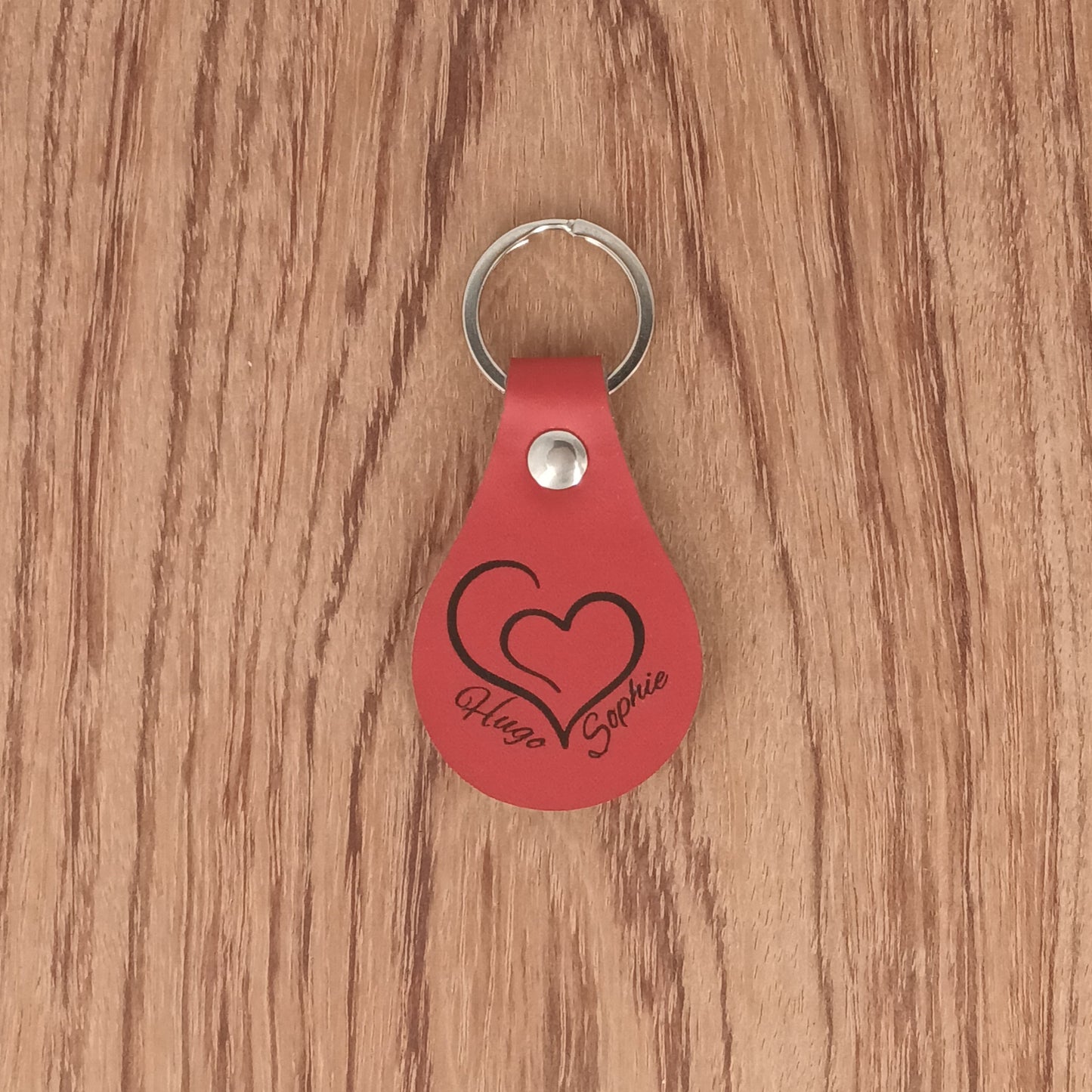 Porte-clé similicuir Amour