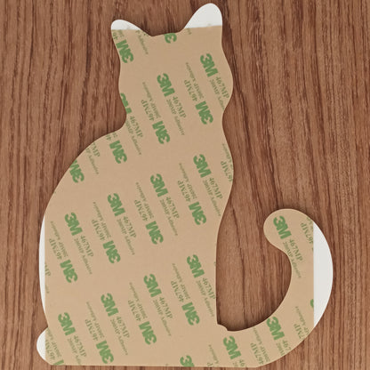 Silhouette de Chat Mural