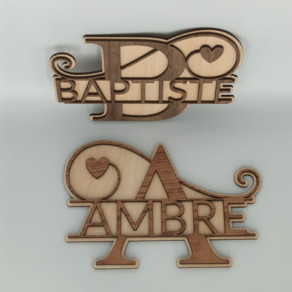 Prénom Déco Bois