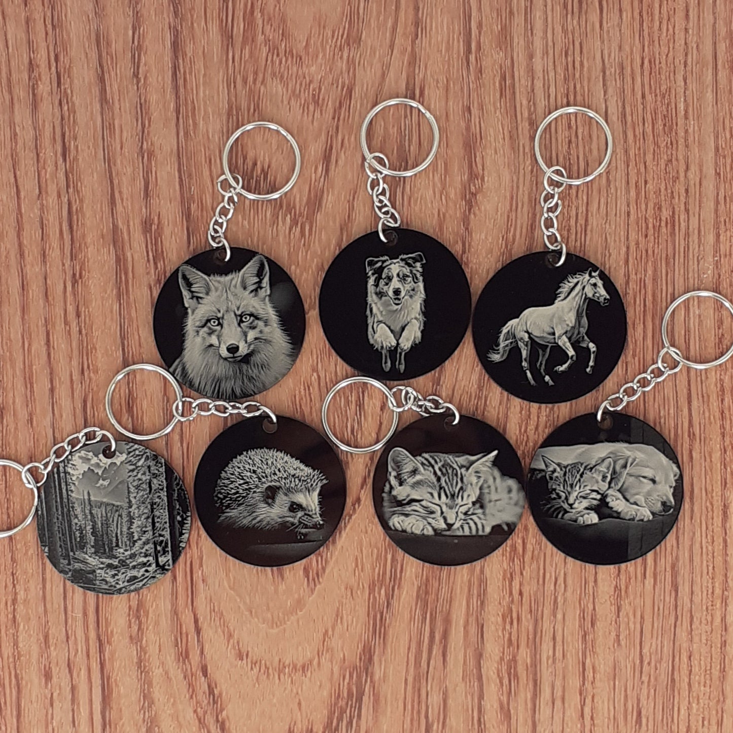Porte-clé animaux et nature