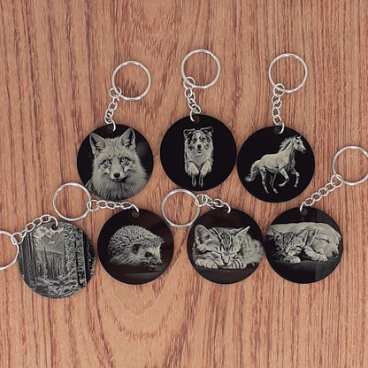 Porte-clé animaux et nature