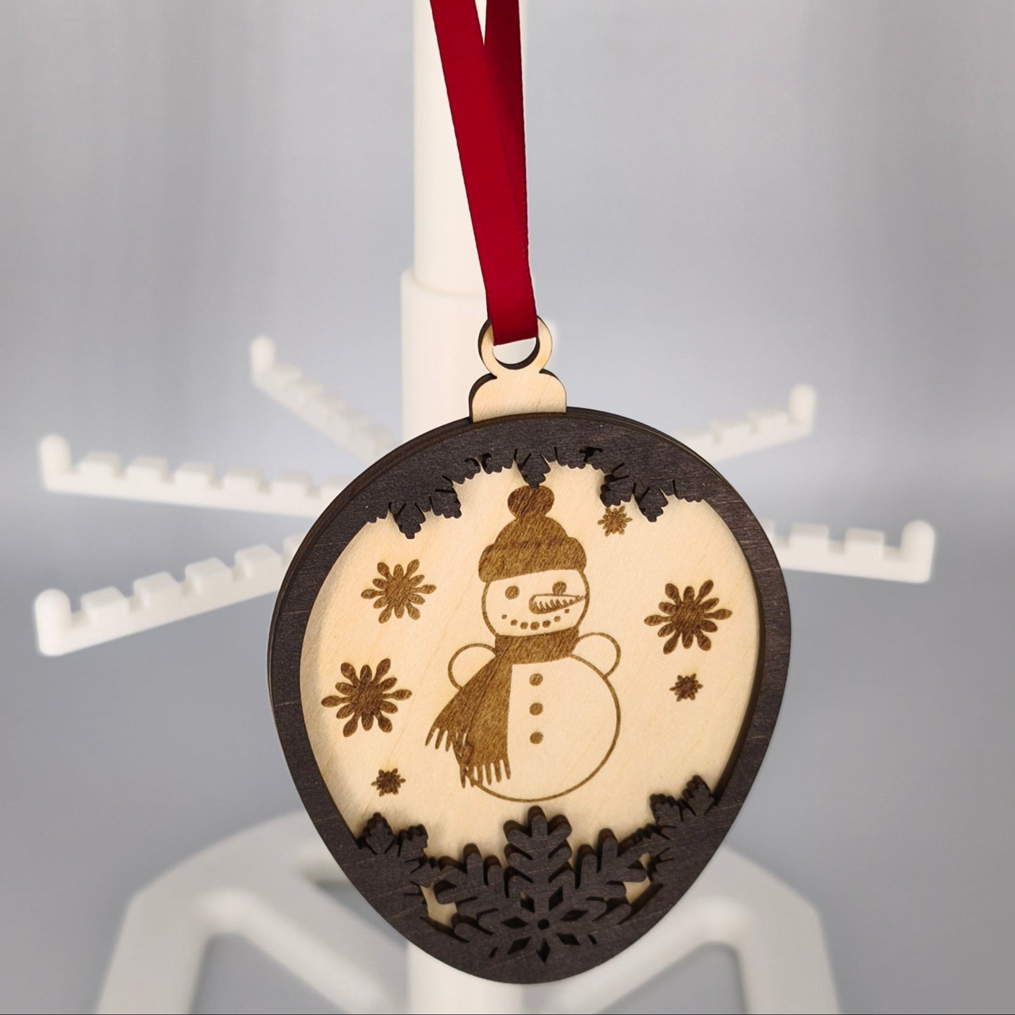 Boule de Noël Bonhomme de neige