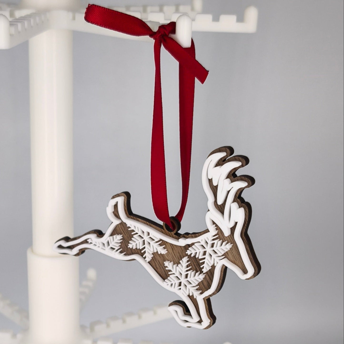 Boule de Noël Cerf Flocon