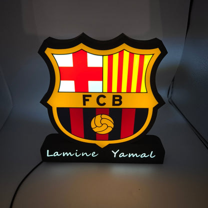 Lampe d'ambiance avec logo personnalisé