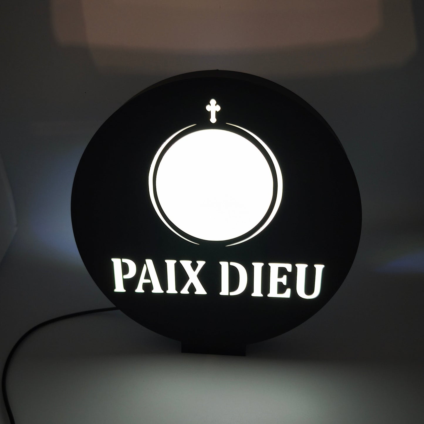 Lampe d'ambiance avec logo personnalisé