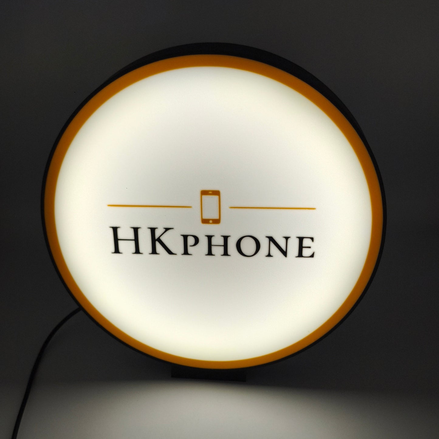 Lampe d'ambiance avec logo personnalisé