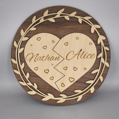 Déco Cœur Prénoms