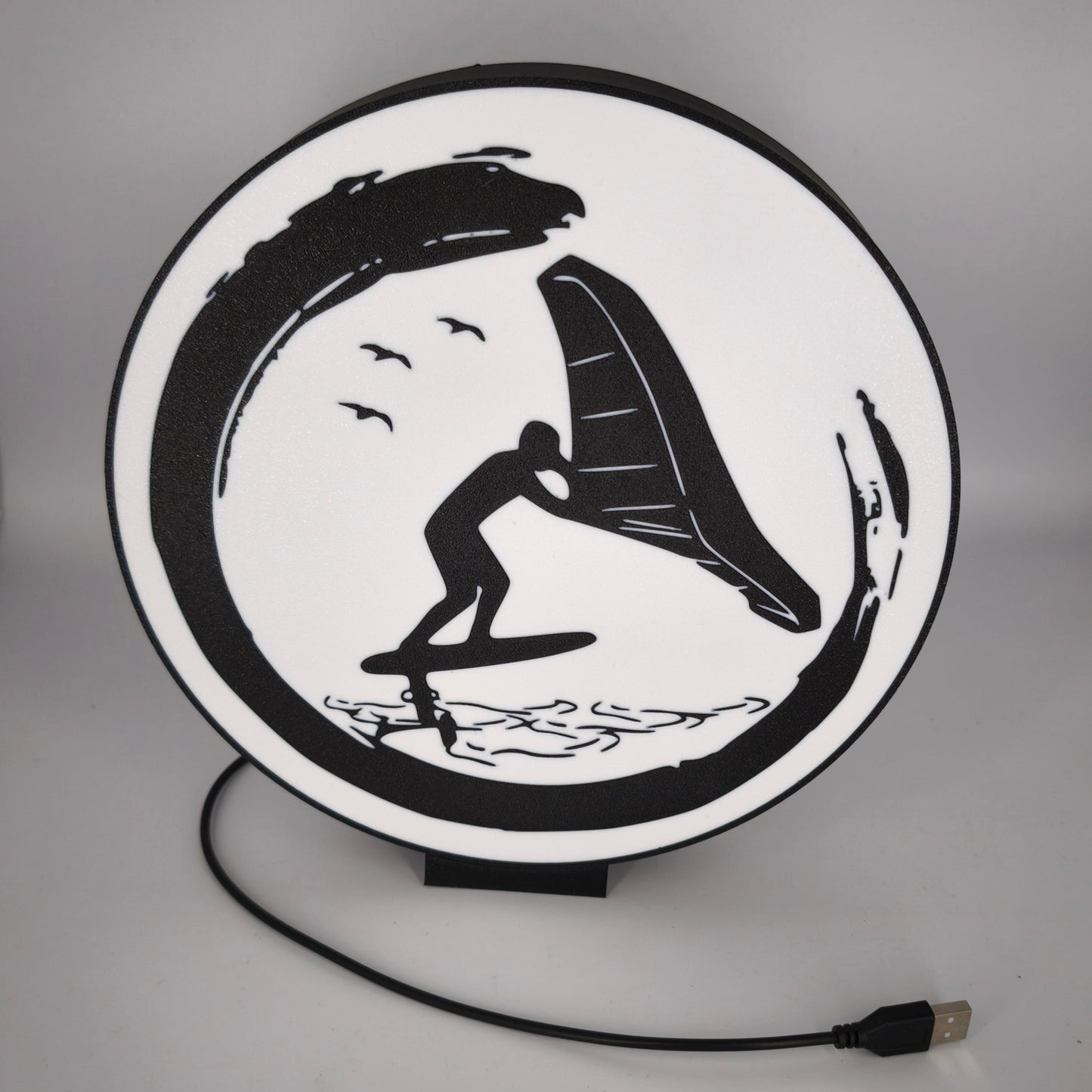 Lampe d'ambiance avec logo personnalisé