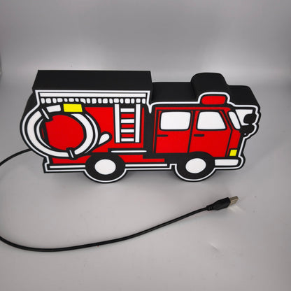 Lampe d'Ambiance Camion de Pompier