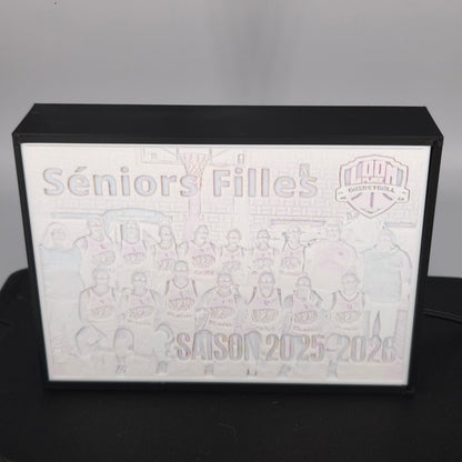 Votre Photo de sport en Litophanie