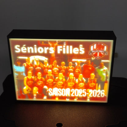 Votre Photo de sport en Litophanie