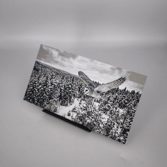 Hueforge Chouette Forêt