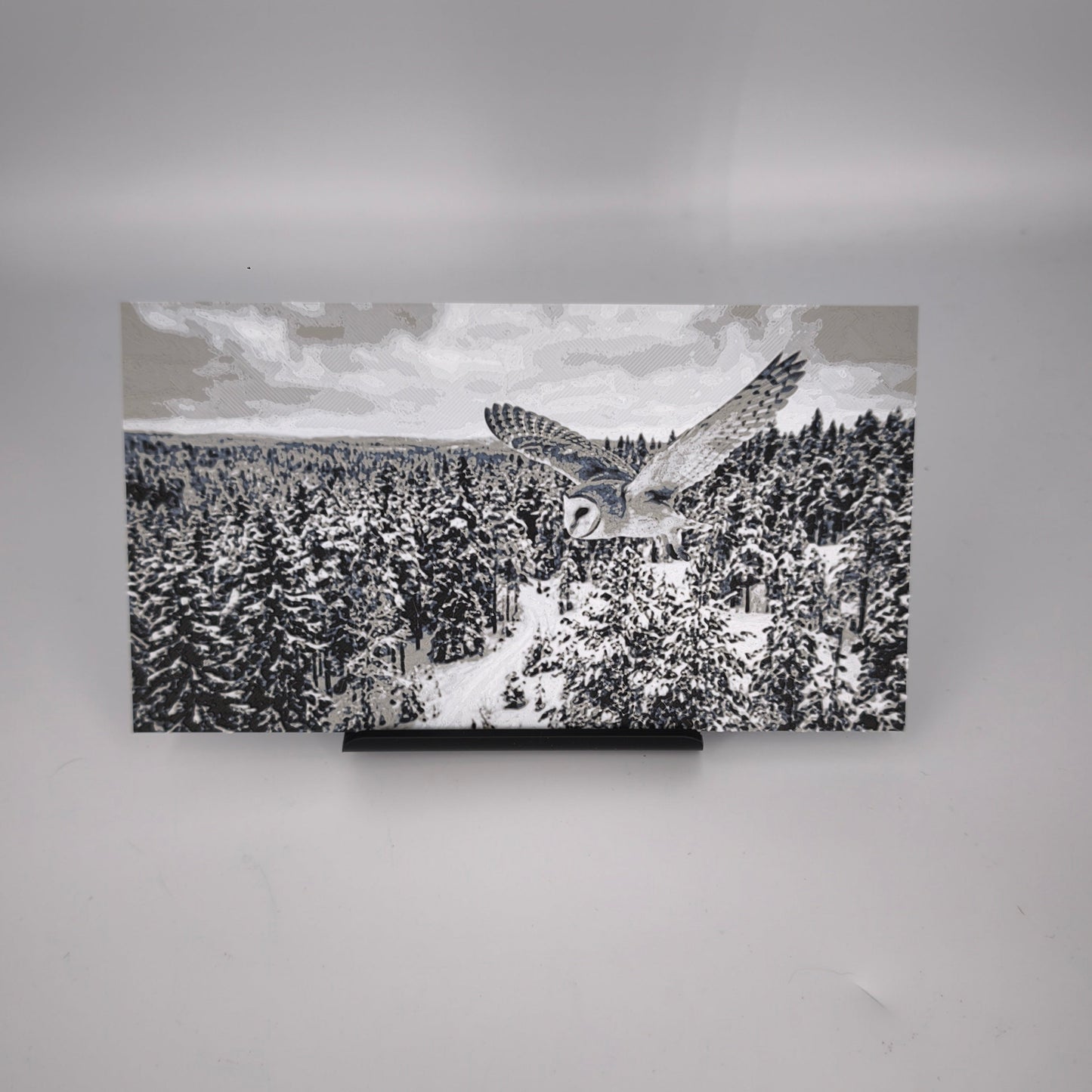 Hueforge Chouette Forêt