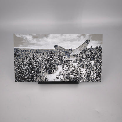 Hueforge Chouette Forêt